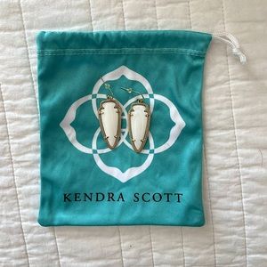 Kendra Scott White Earrings
